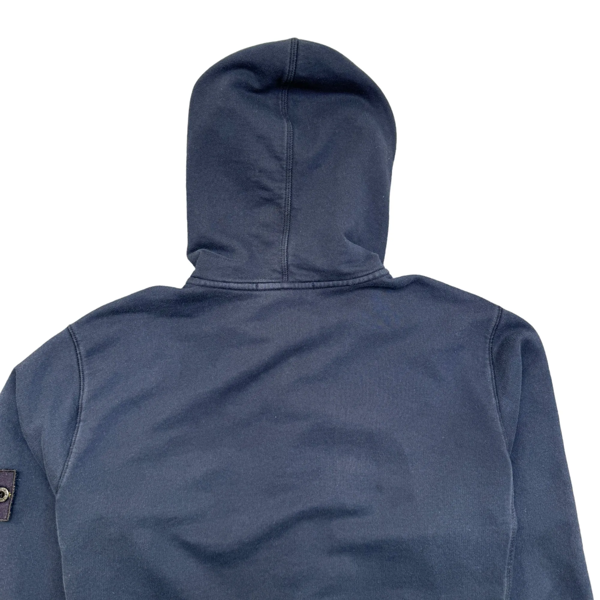 Men's Applique Logo Hoodie Navy Size M