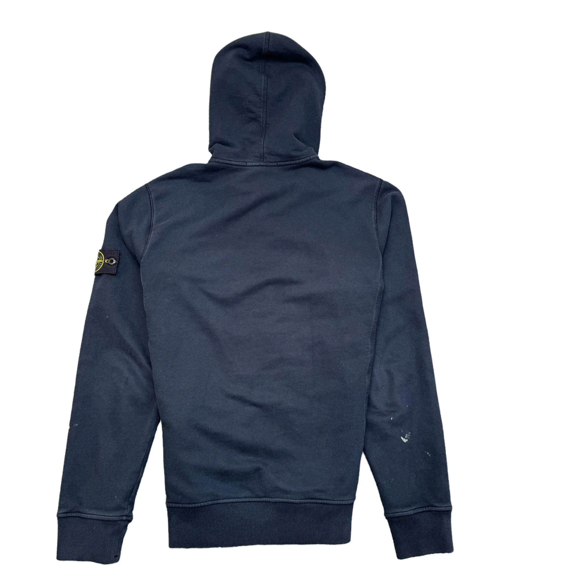 Men's Applique Logo Hoodie Navy Size M