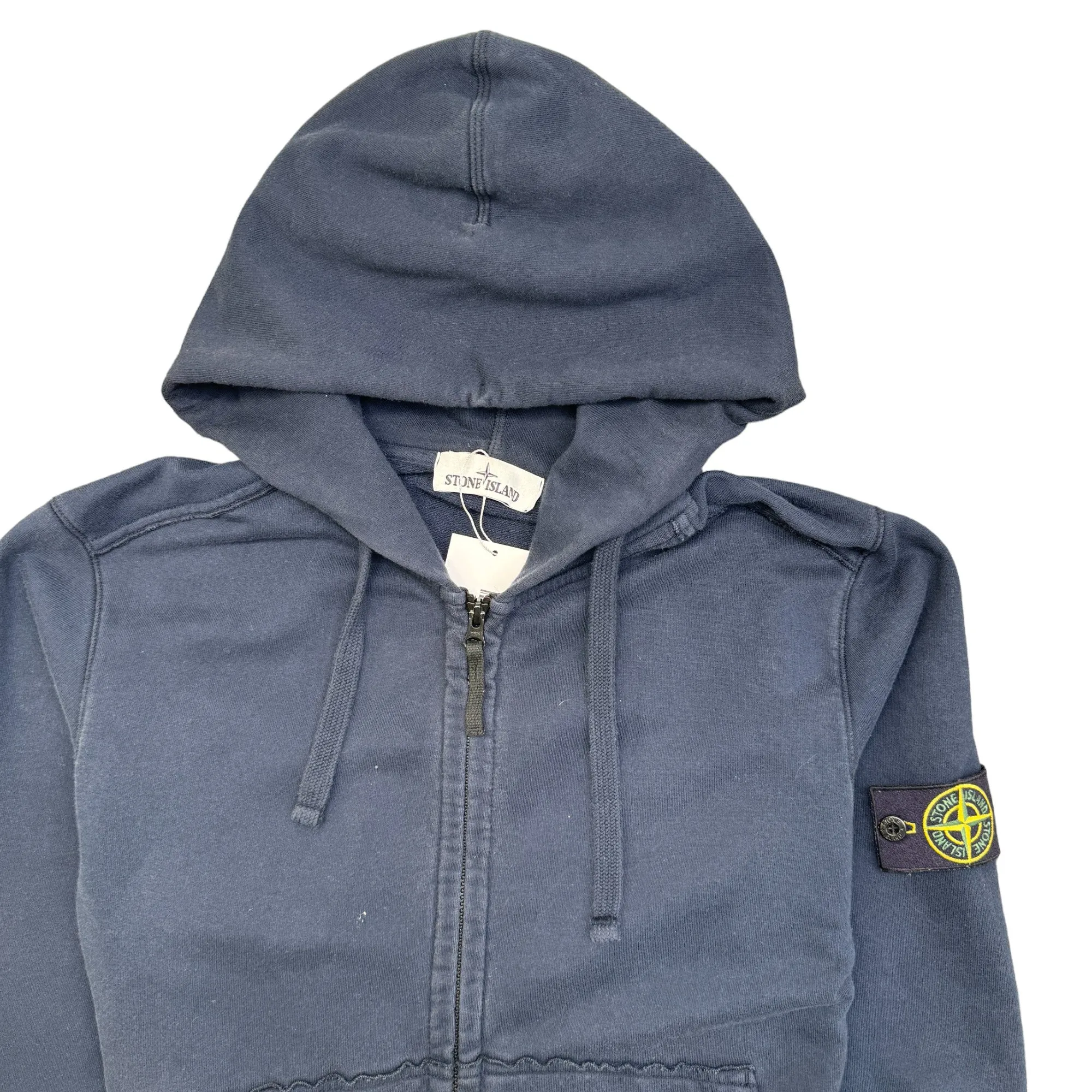 Men's Applique Logo Hoodie Navy Size M