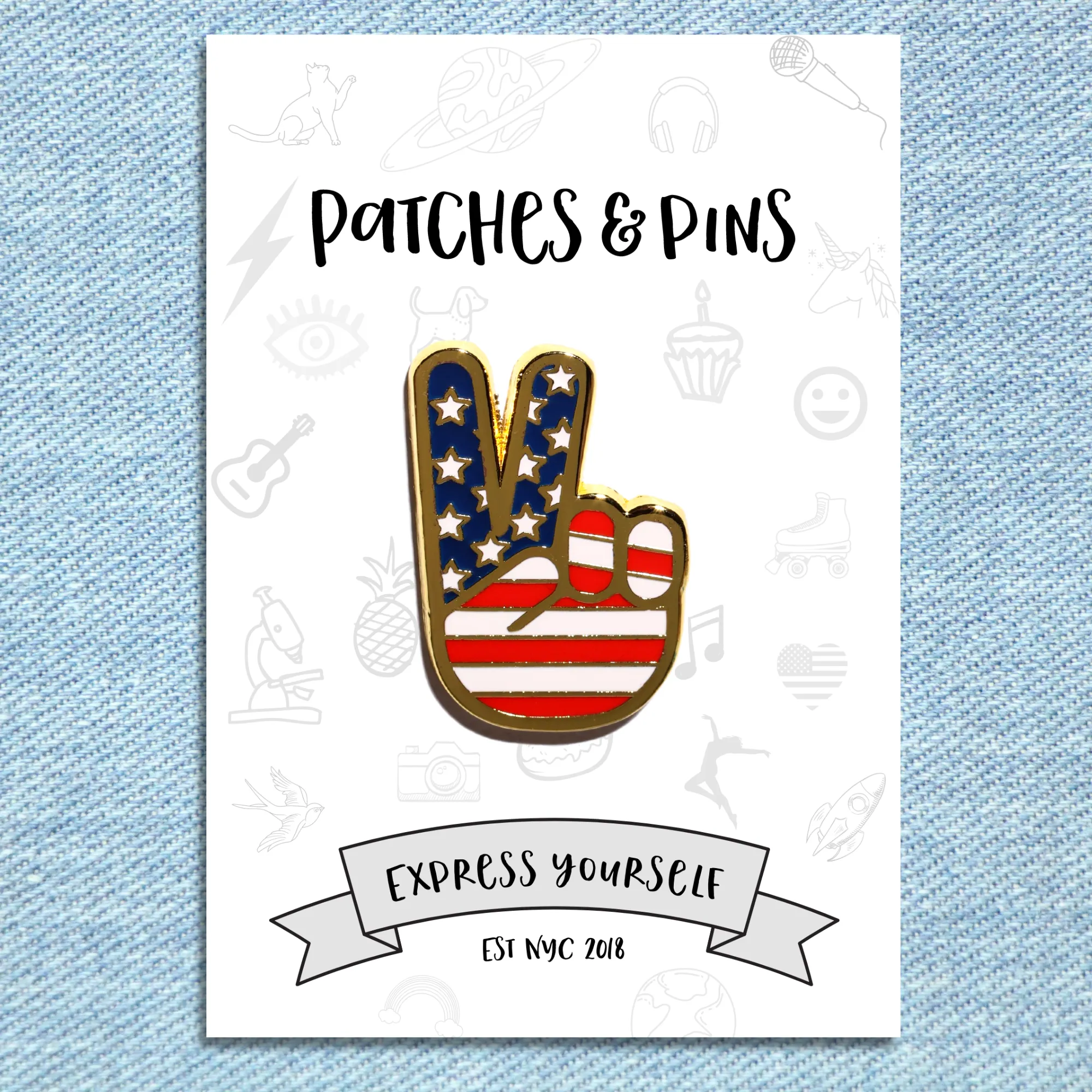 Peace Enamel Pin