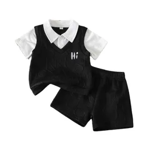 Style Boys Clothing Sets Children's -مجموعة ملابس أولاد