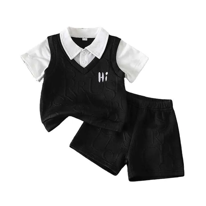 Style Boys Clothing Sets Children's -مجموعة ملابس أولاد