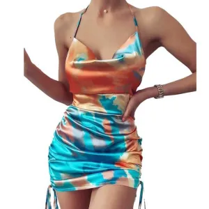 Summer Women's Clothing Sexy Backless-فستان نسائي صيفي