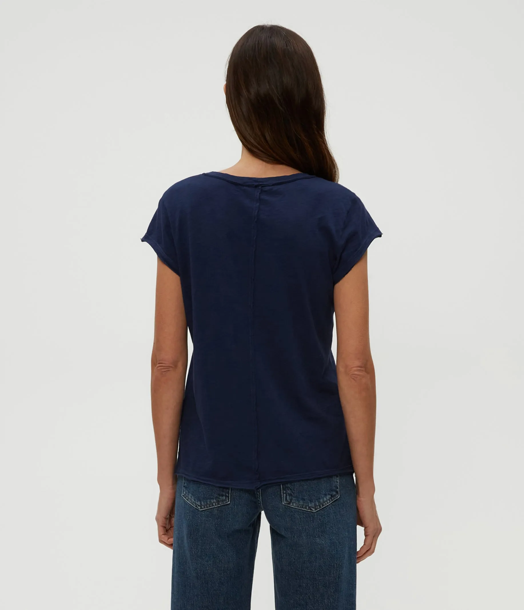 TRUDY SUPIMA TEE IN NOCTURNAL
