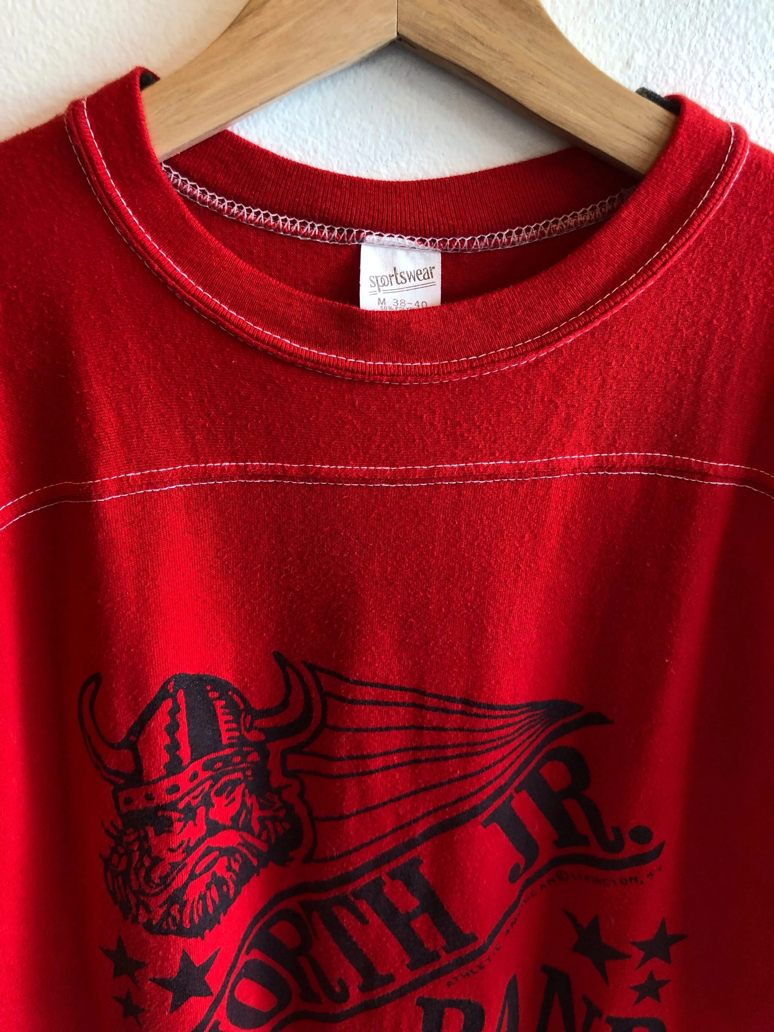Vintage 1970s Jr Band Football Jersey T-Shirt