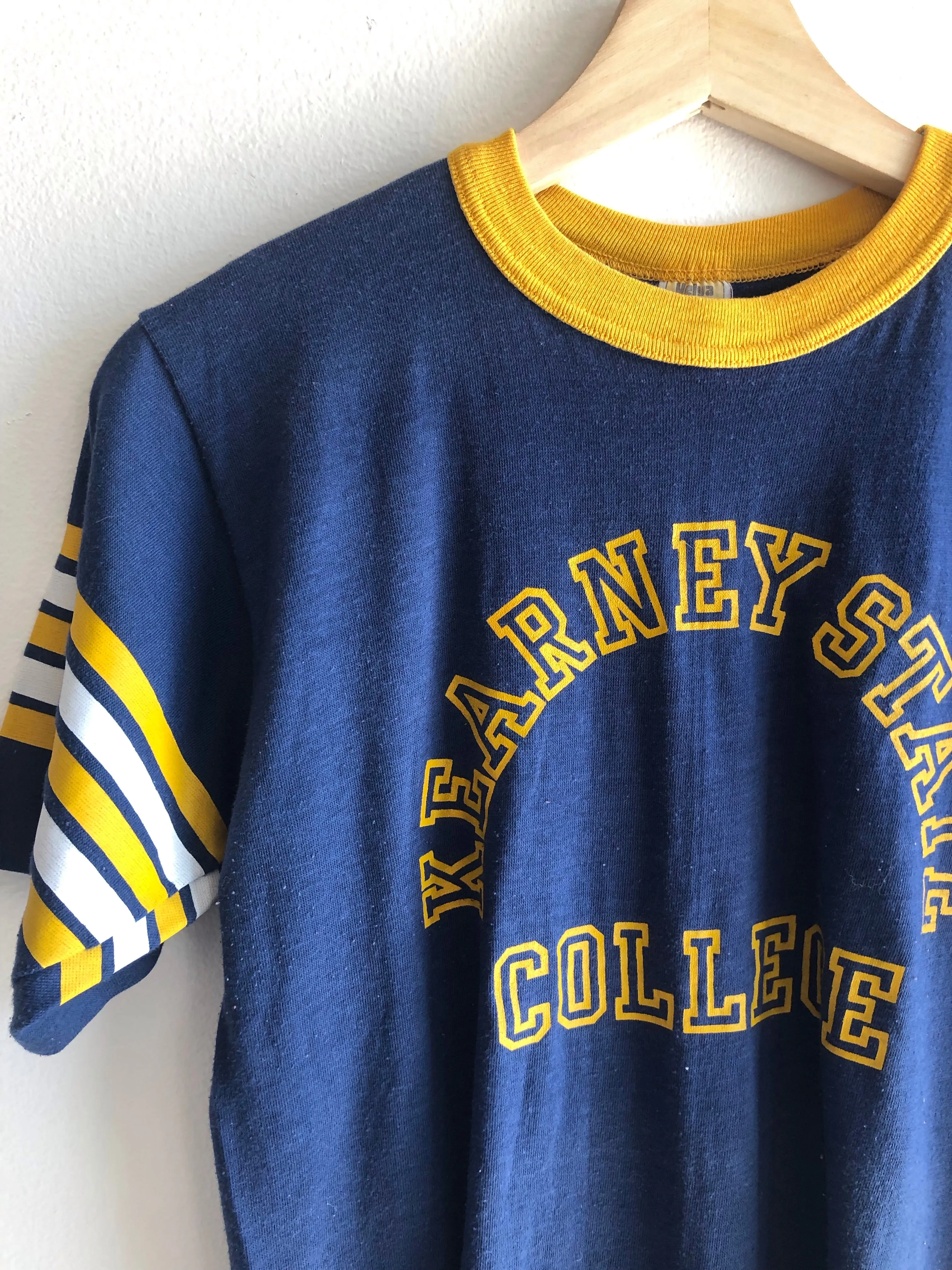 Vintage 1970s Kearney State Ringer T-Shirt