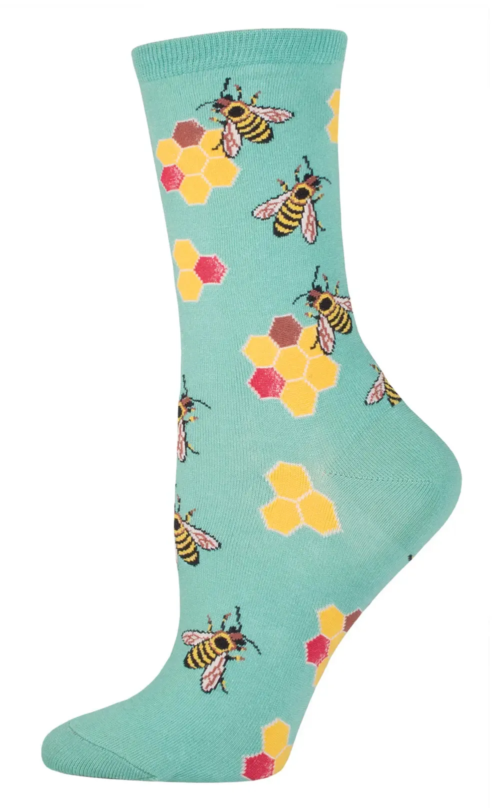 Women's SockSmith Busy Bee Socks  Buzzing with Style